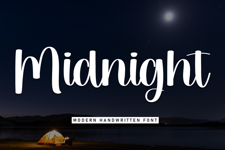 Preview of Midnight Font