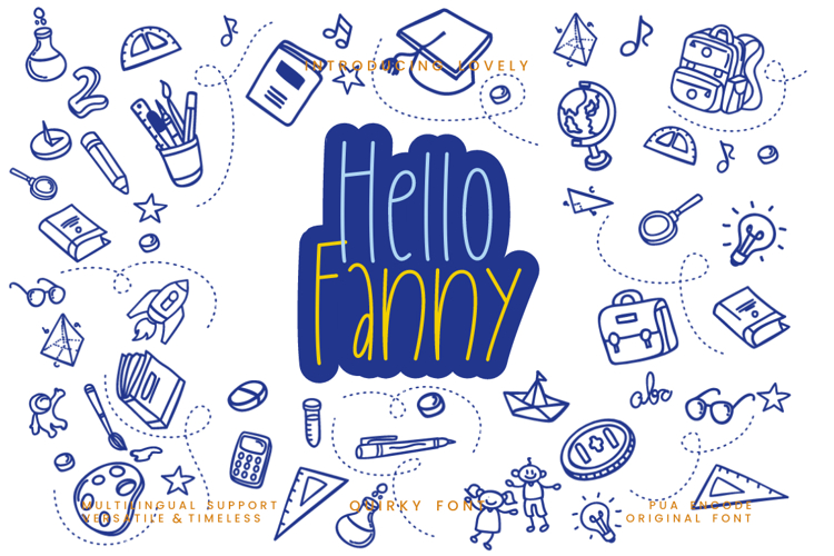Hello Fanny Font