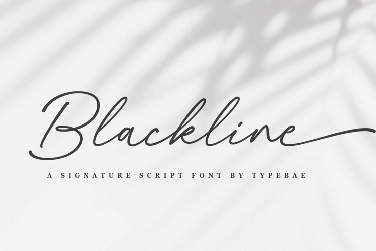 Blackline Font