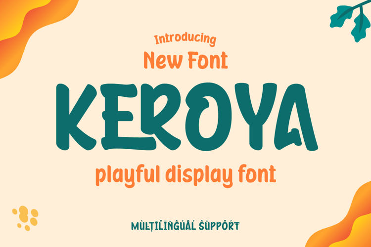 KEROYA Trial Font