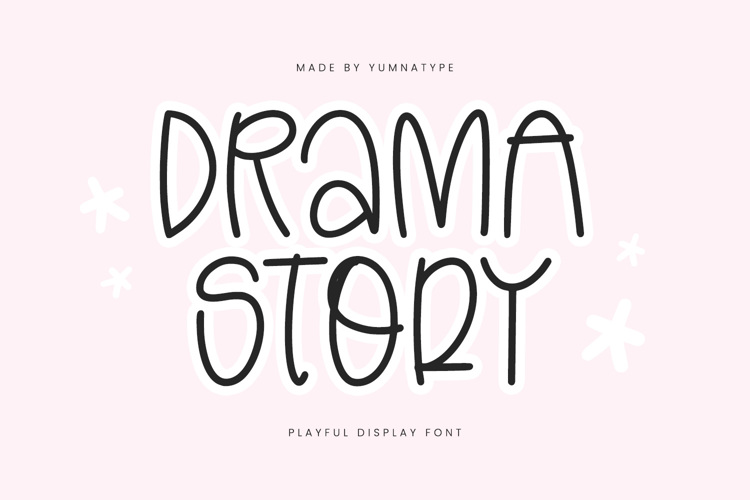 Drama Story Font