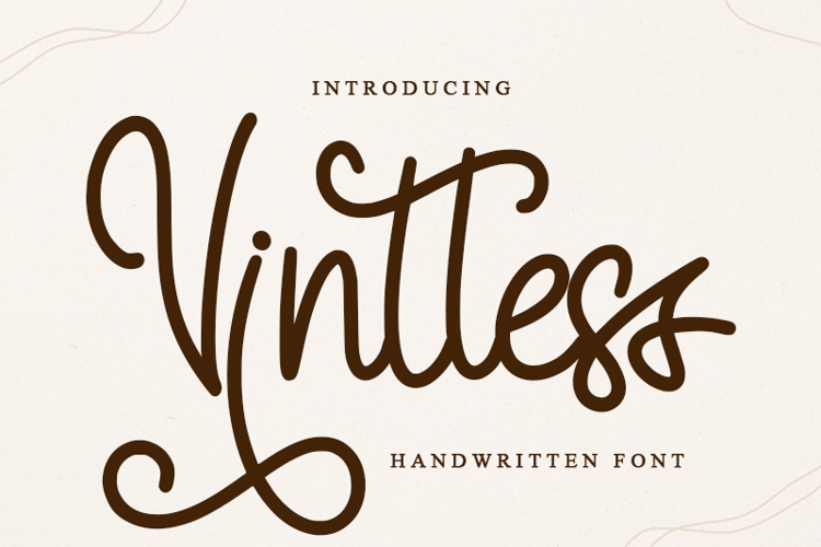 Vintless Font