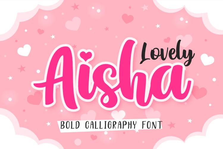 Lovely Aisha Font