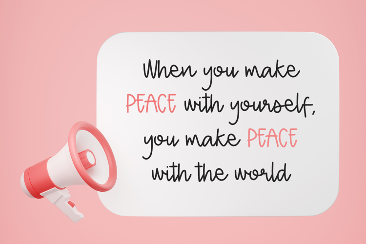 Preview of Peace Marker Font