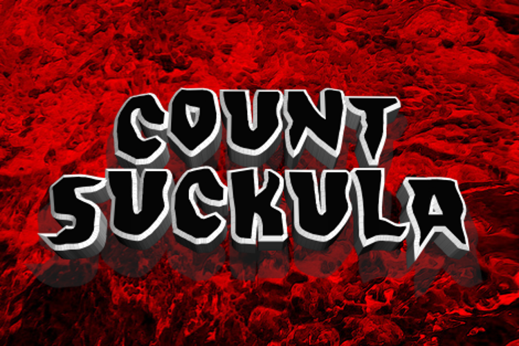 Count Suckula Font