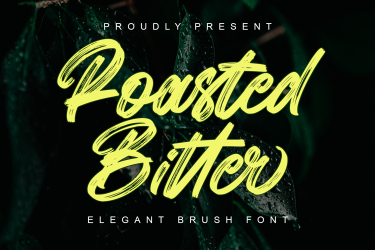 Roasted Bitter Font
