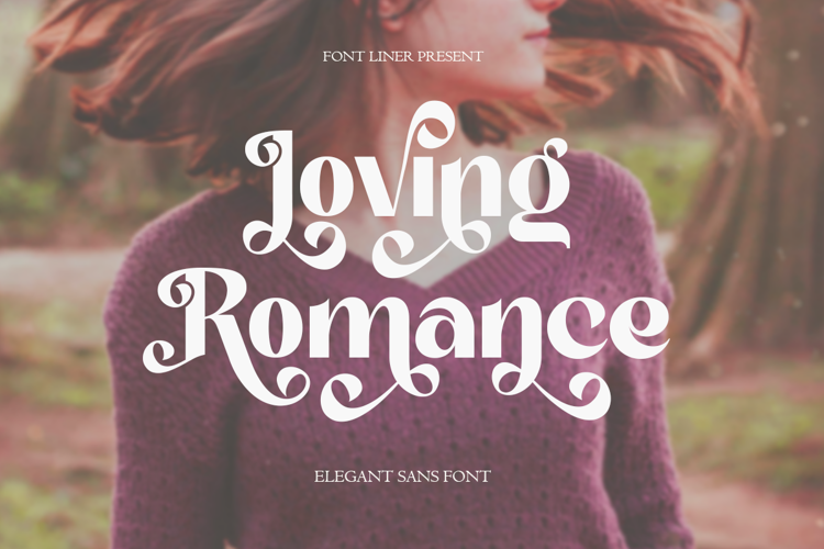 Preview of Loving Romance Font