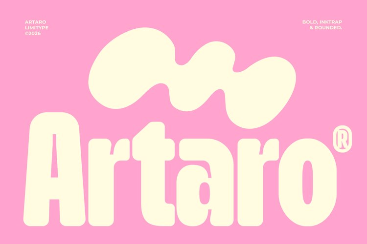 Preview of Artaro - Bold Inktrap Font
