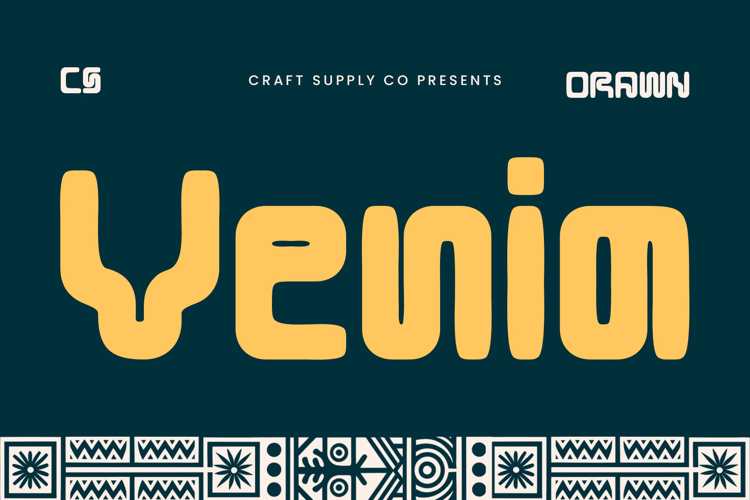 CS Venia Drawn Font