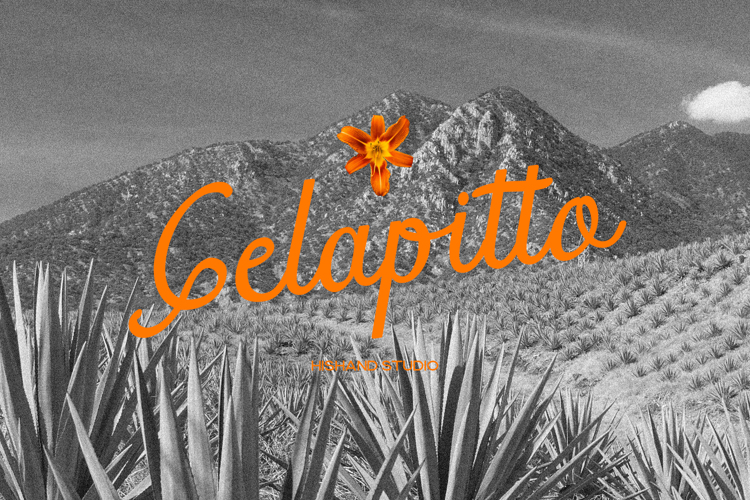 Preview of Gelapitto Font