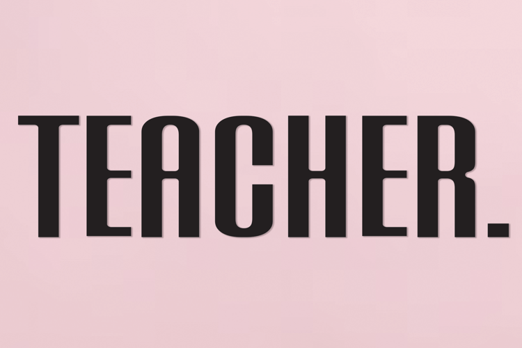 Teacher Font