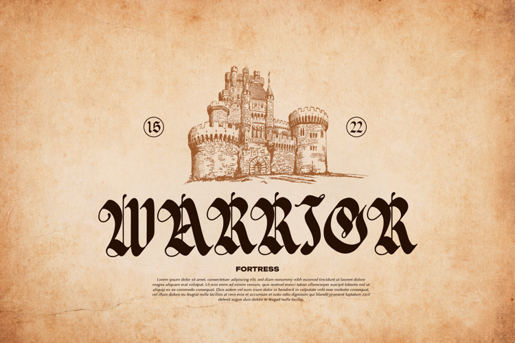 Preview of Kejddart Font