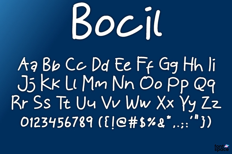 Bocil Font