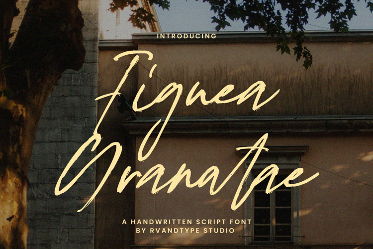 Preview of Figuea Granatae Font