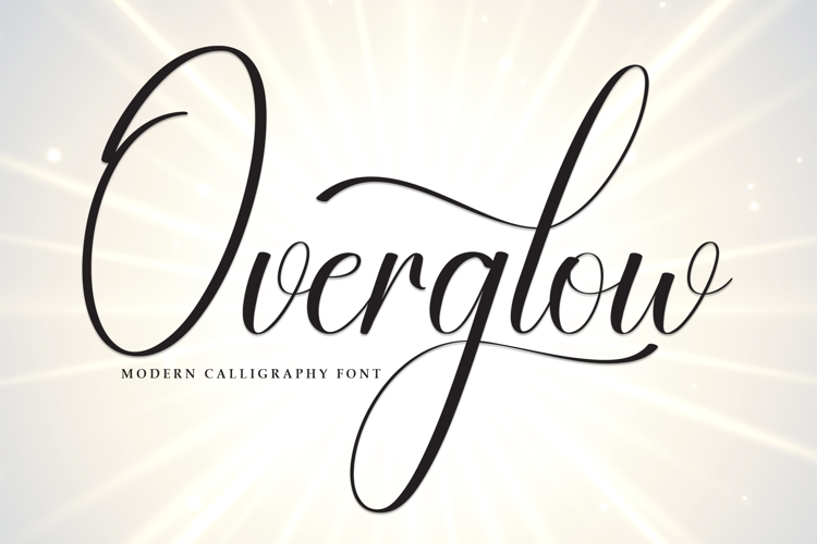 Overglow Font