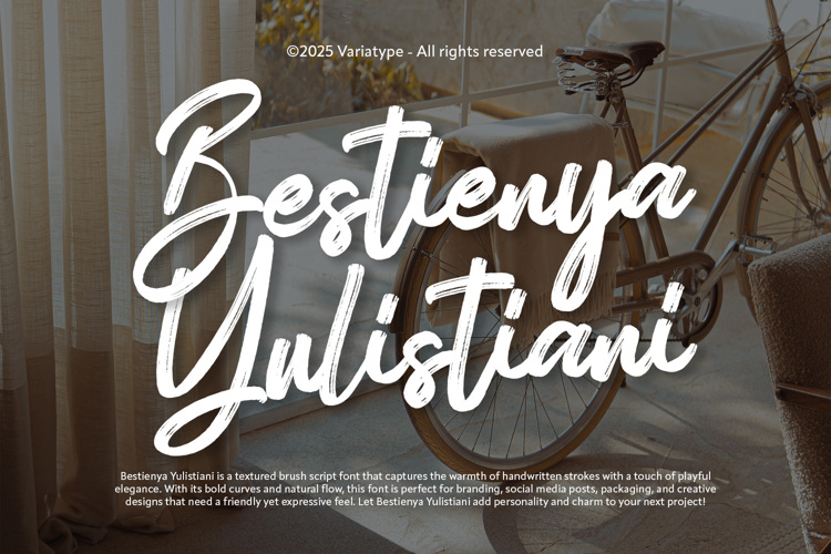 Preview of Bestienya Yulistiani Font
