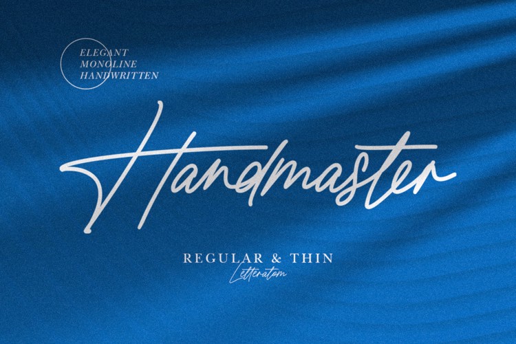Preview of Handmaster Font