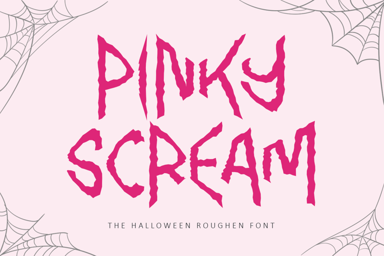 Pinky Scream Font