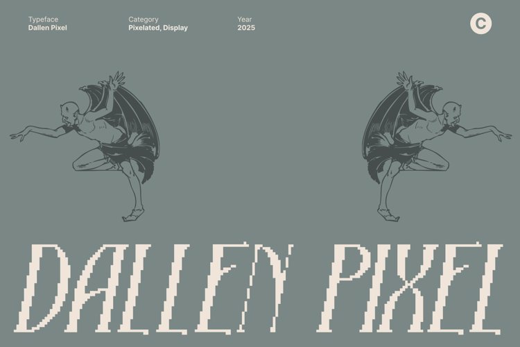 Preview of Dallen Pixel Font