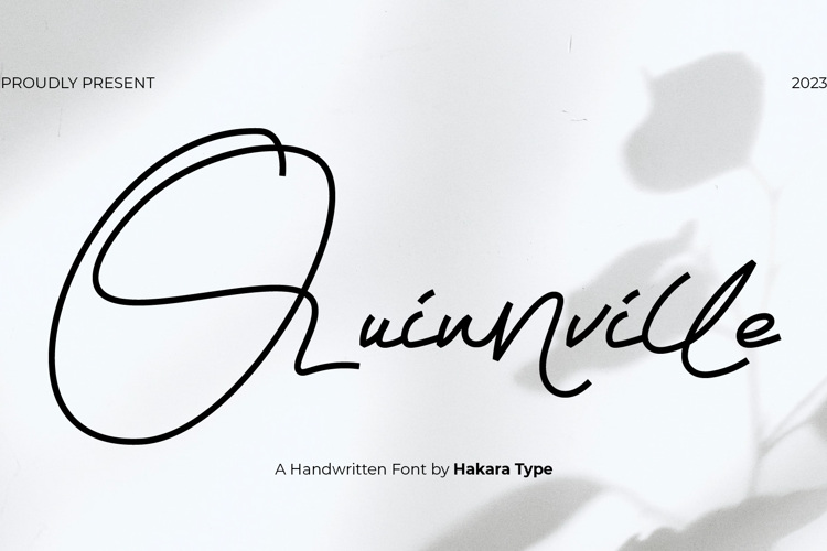 Quinnville Font