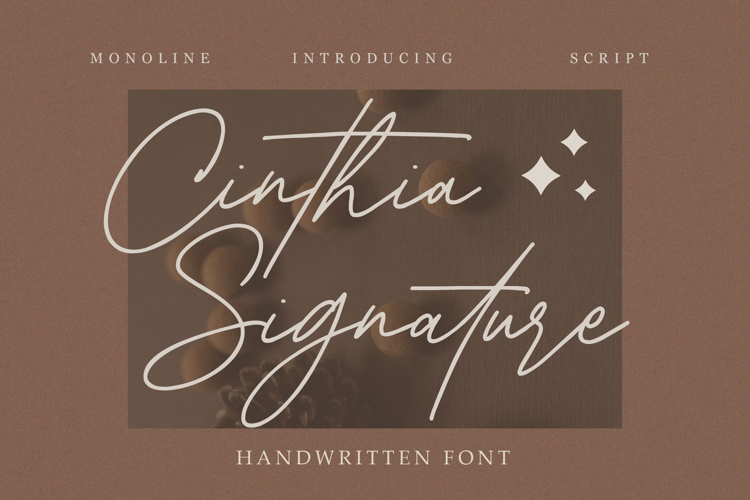 Cinthia Signature Font