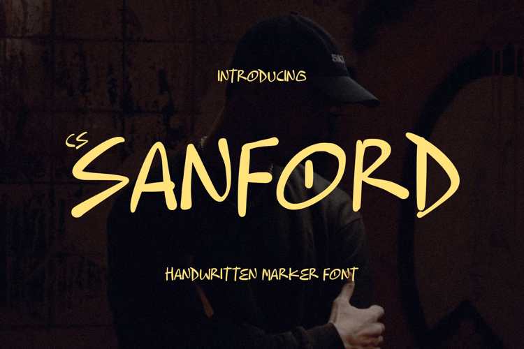 Preview of CS Sanford Font