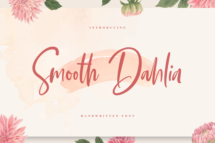 Smooth Dahlia Font