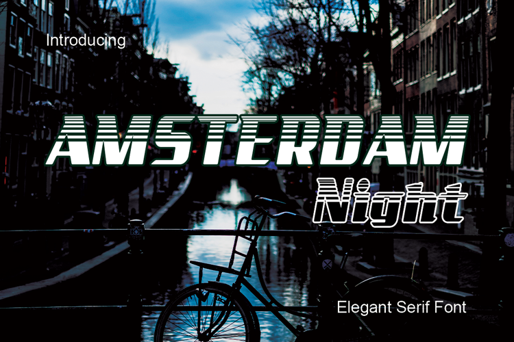 Amsterdam Night Font