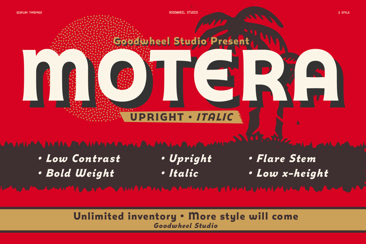 Preview of GW Motera Font