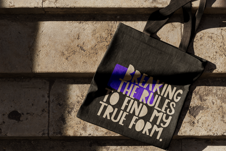 Preview of CF Volt Edge Font