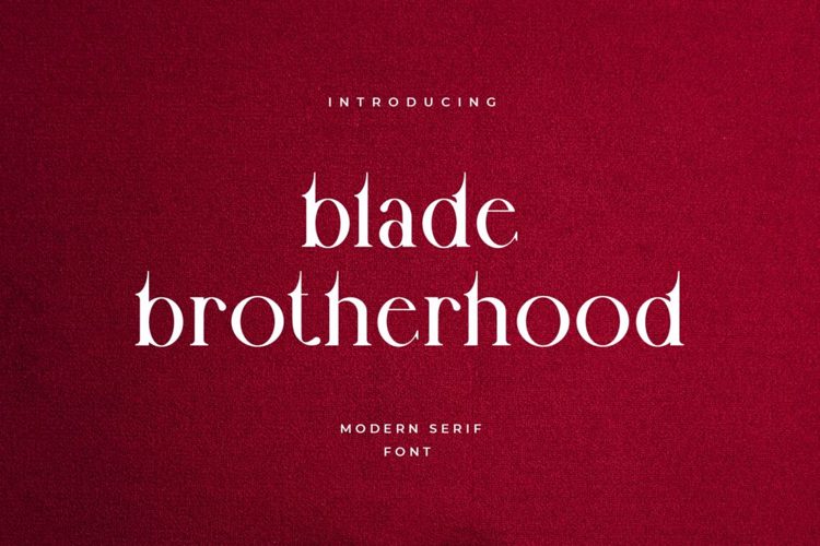 Preview of Blade Brotherhood Sharpie Creep Font