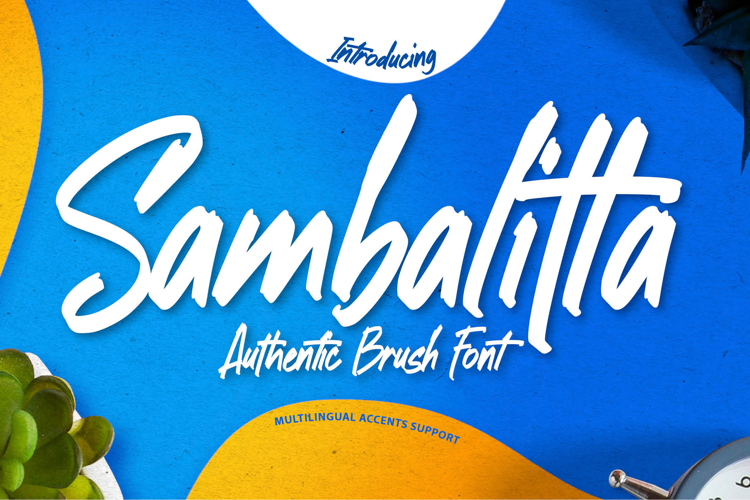 Preview of Sambalitta Font