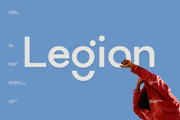 Preview of Legian Typeface Font