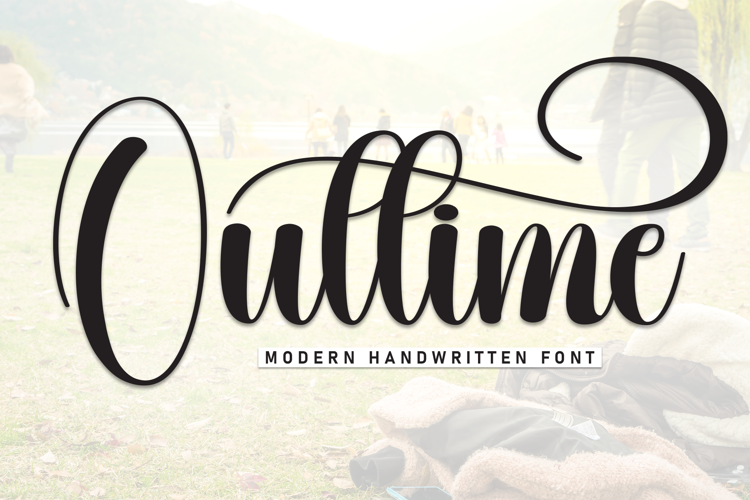 Preview of Outtime Font