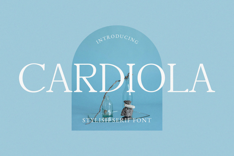 Preview of Cardiola Font
