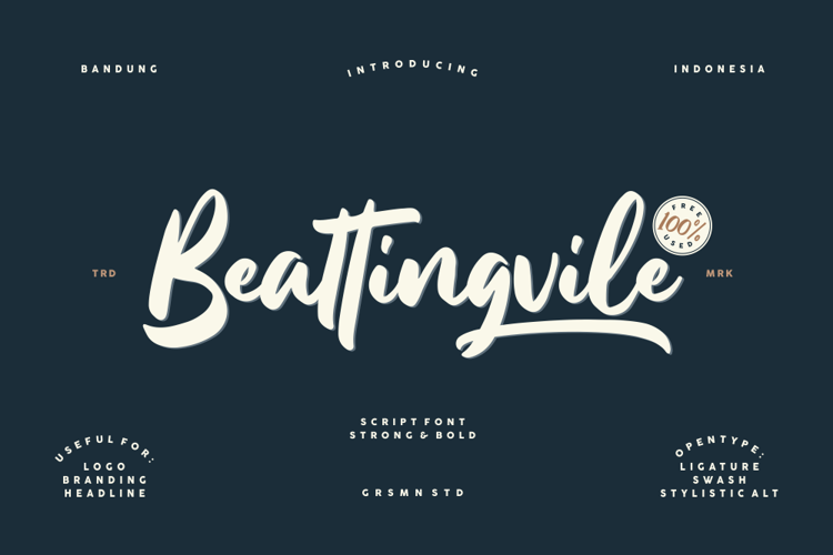 Beattingvile Font