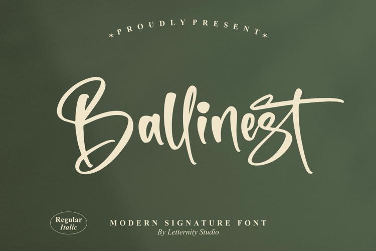Ballinest Font