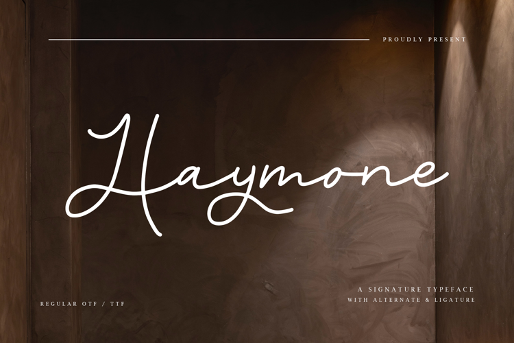 Haymone Font