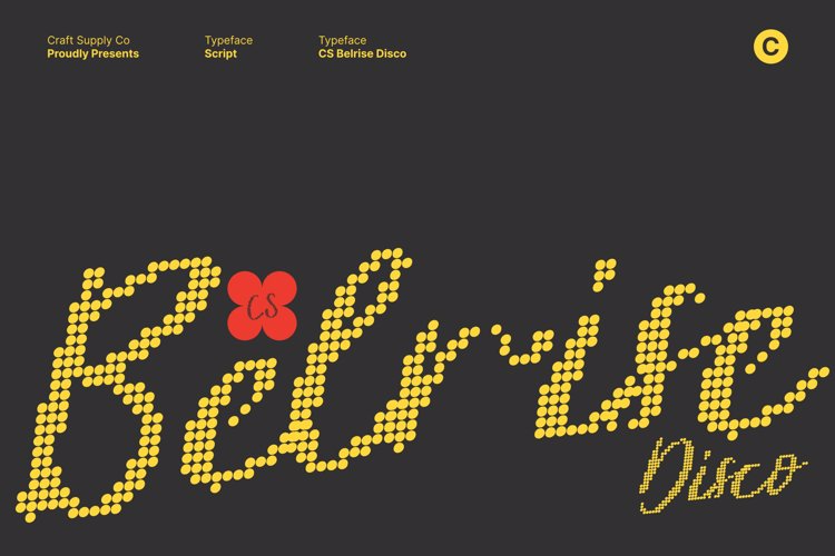 Preview of CS Belrise Disco Font