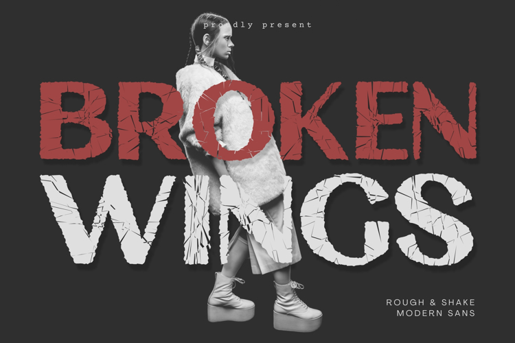 Broken Wings Font