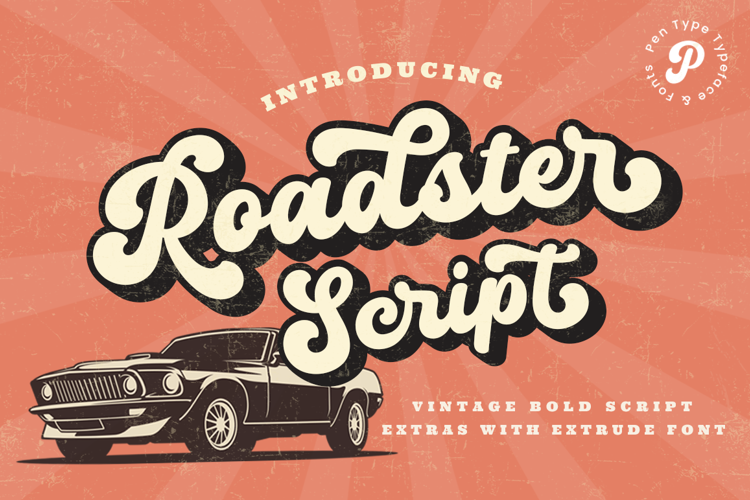 Roadster Script Font