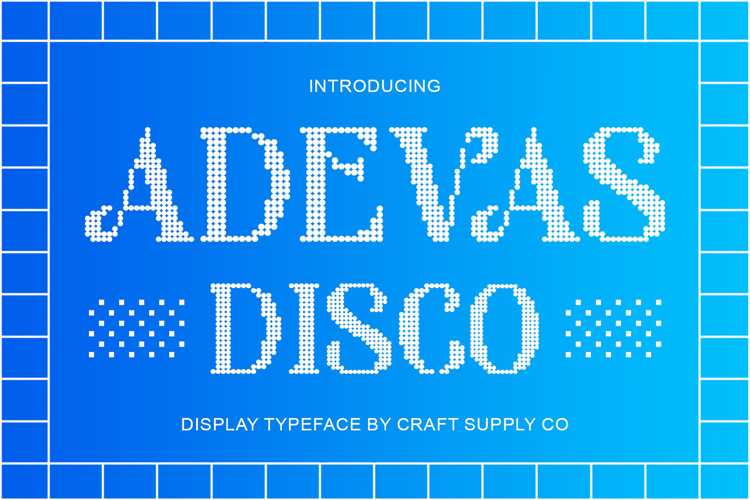 Adevas Disco Font