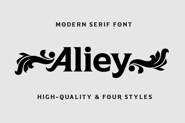 Aliey Font