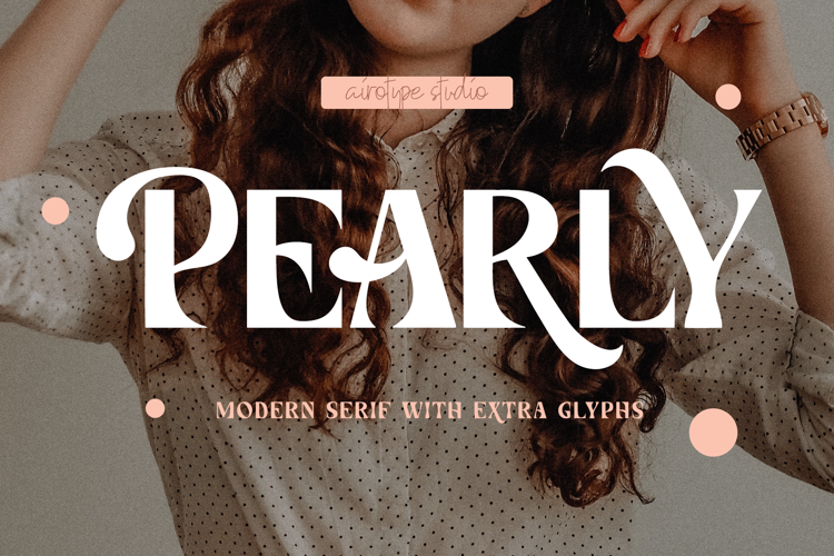 Pearly Font