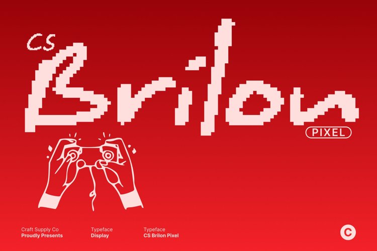 Preview of CS Brilon Pixel Font