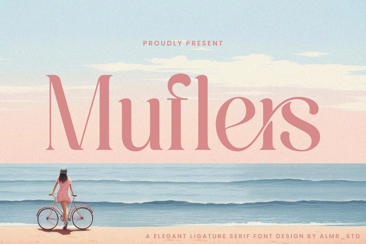 Preview of Muflers Font