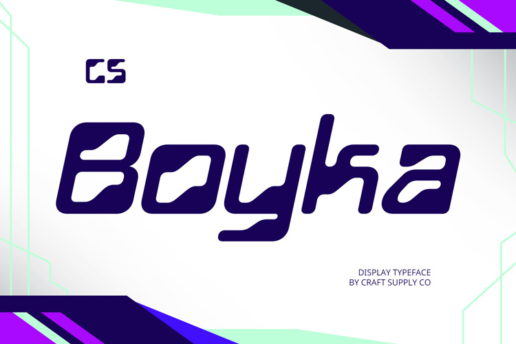 Preview of CS Boyka Font