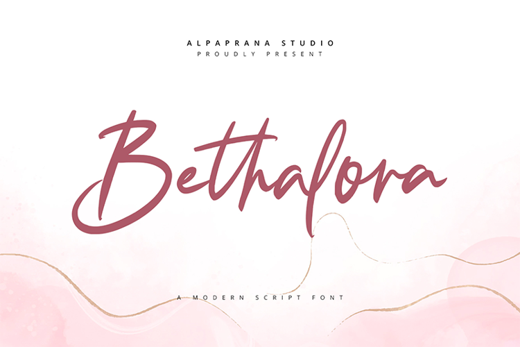 Bethalora Font