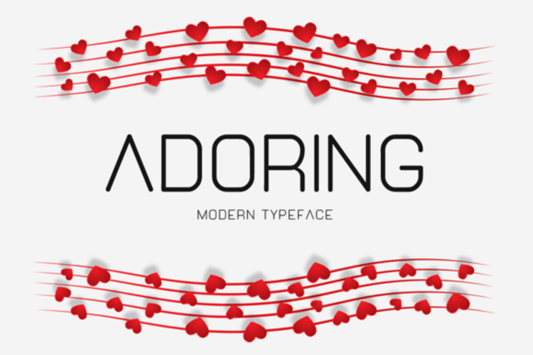 Adoring Font