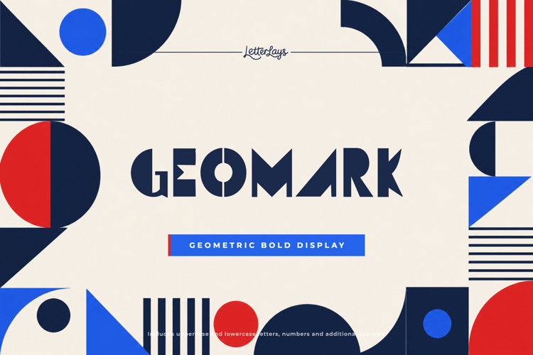 Preview of Geomark Font